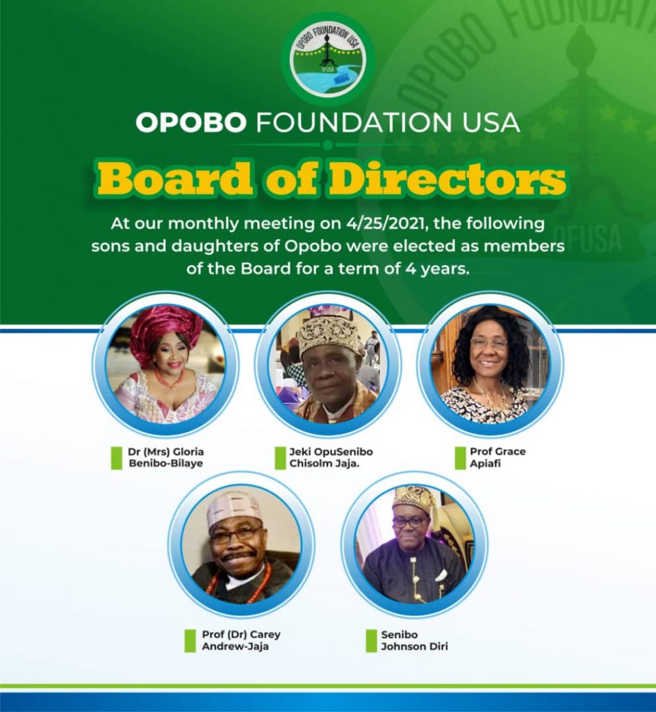 Our Newly Elected Board of Directors